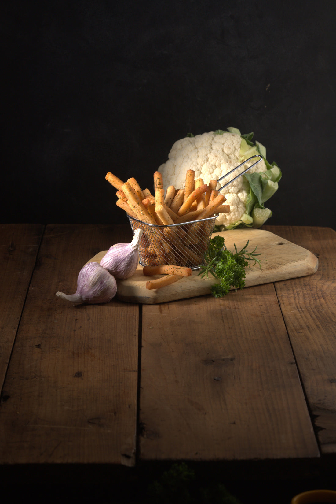 Cauliflower French Fries - Garlic Herb (Pack of 6)