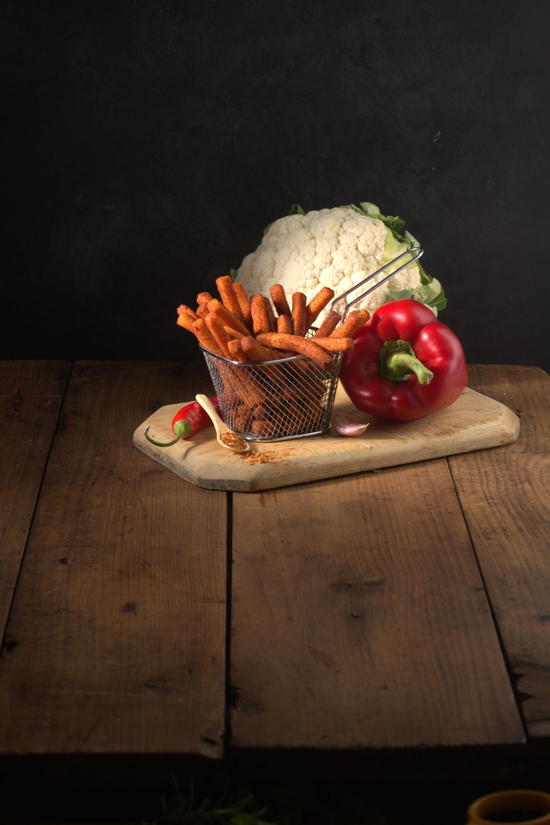 Cauliflower French Fries - Smoked Spice Pack of 6